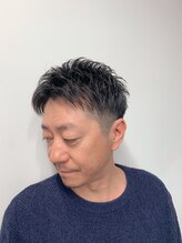 バーバーショップ テト キタヤマ(barber shop tete kitayama)&nbsp;高めツーブロックショートスタイル☆