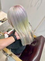 ロテサカエ(Lote.Sakae)&nbsp;着物ヘア/大人ガーリー/ダークアッシュ/似合わせカット/栄
