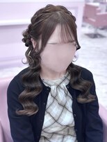 ヘアセット アリエス 池袋駅東口店(Aries)&nbsp;くるみちゃんヘア