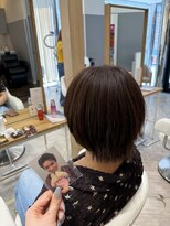 アヴァンス 広島本通店(AVANCE.)&nbsp;着物ヘア/大人ガーリー/ダークアッシュ/似合わせカット/広島
