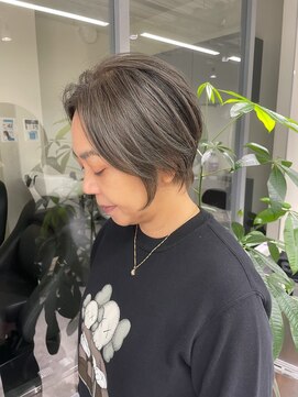 ジービージー(GBG) くびれショートボブ40代50代グレイカラー白髪染め白髪ぼかし