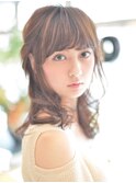 【K-two心斎橋】フェミニンウェーブ～小顔ルーズアレンジ～