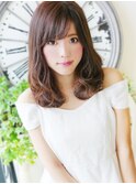 【ヘアジュレドゥ 松田】 大人女子☆可愛い愛されセミディ