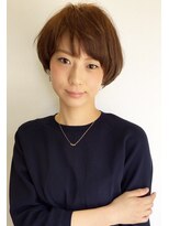 ビグディーサロン(BIGOUDI SALON) 《大人ショートボブ》×ナチュラルマッシュ