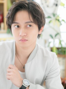 カバーヘア イヴ 戸頭店(COVER HAIR EVE) *EVE戸頭*ビジネスでも◎ワイルドアップバングb