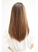 柔らかストレートロング