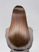 ナンバー イル デュッカ 札幌(N° il duca)&nbsp;大人かわいいエギョモリ ミルクティーブラウン ひし形シルエット