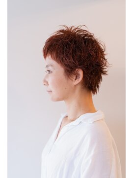 サロン マーニ(salon m ni) クセ毛×ショート×サマーピンク