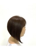 ショートスタイル　前下がりボブ/髪質改善