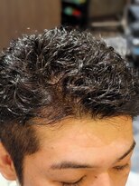 メンズアートヘアー ブーム(MEN'S ART HAIR BOOM) クリロナ風パーマ