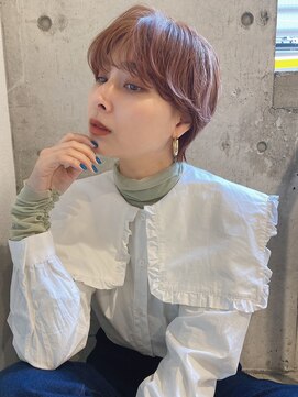 ルービック 奈良(Rubik's) 大人可愛いくせ毛風20代30代40代ショートボブ丸みショート◎