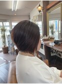 前下がりボブ