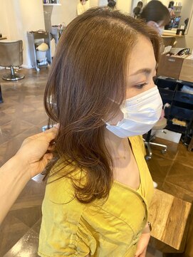 トリート 南行徳本店(TREAT) サマーベージュ×フェイスレイヤー/南行徳