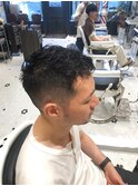 【LUDLOW BLUNT】藤原貴徳 フェードベリーショート無造作パーマ