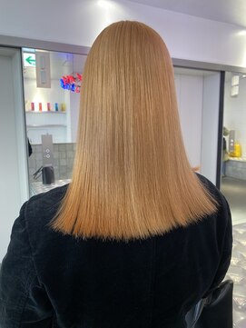 ゲーム 原宿店(GAME) オレンジ/ダブルカラー/ケアブリーチ/髪質改善/原宿