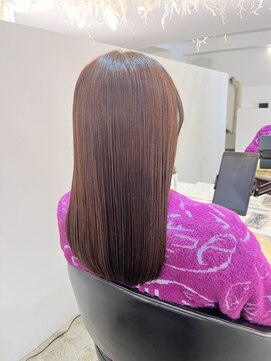 イレス 札幌駅前(IRESU) ドレスヘア/ショコラアッシュ/縮毛矯正・ストレー ト/波巻き