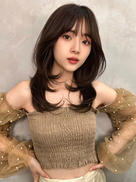 グロー 大宮(GLROW) 韓国大宮顔周り髪質改善レイヤー前髪カットくびれ韓国風韓国ヘア