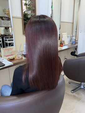 コアフィールフィス(COIFFURE fils) 新規お得クーポンあり【見附　今町】M3Dピンクカラー