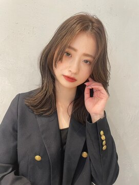 ノイ(noi) 【noi】　ミディアム　ロブ　レイヤーカット　くびれヘア　渋谷