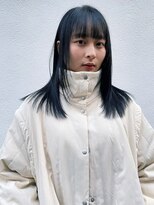 エアー 青山(AIR)&nbsp;秋冬オススメブルーブラックレイヤーカット