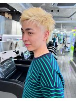 レコ 渋谷(LECO)&nbsp;抜きっぱなしハイトーンベリーショートヘア