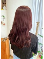 フレア 心 武庫之荘(flare)&nbsp;韓国風ウェーブ×ピンクベージュ