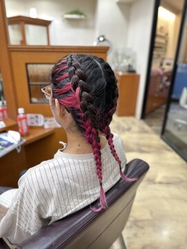 ピュア ポイント 和光店(PURE POINT) 編み込み／コーンロウ／ツイーンテイル