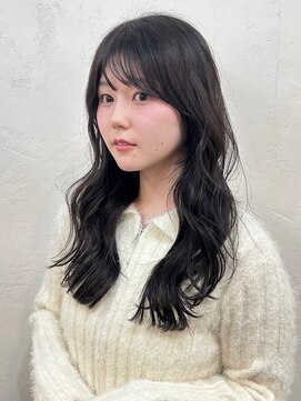 ファルベ(Farbe) ホワイトグレージュミニウルフデジタルパーマチェリーブラウン