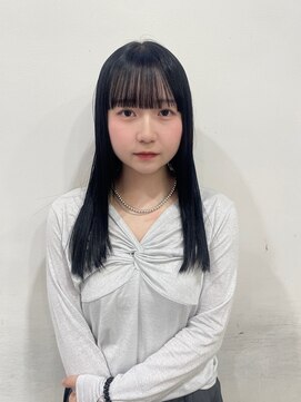 ゼスト 吉祥寺店(ZEST) オフブラック/ブルーブラック/韓国ヘア　吉祥寺桜