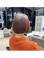 ネイロ 日本橋(NeiRo)&nbsp;小顔ショートボブハイライトカラー大人ショートカット