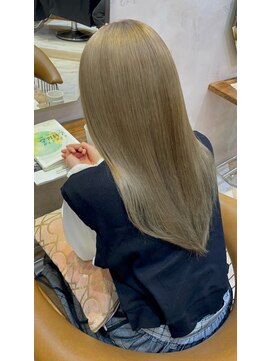 ロンドローズ 名古屋(Lond damaskRose) 顔周り ダブルカラー 名駅 ブリーチ 髪質改善 ボブ 韓国268