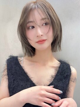 ソヨン 金山店(SOYON) 似合わせカット/切りっぱなし/外ハネ/ワンレン/ロングボブ/前髪