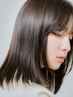 【ダメージレス×潤いプラス♪】カット+ケアカラー+トリートメント [心斎橋]