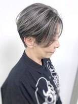 モリオフロムロンドン 原宿本店(morio from London) 【morio原宿】大人　ハンサムショート　ハイライトカラー