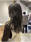 大串 グレージュ ミディアム