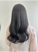 ☆ブリーチ無し☆透明感ブルーグレージュ