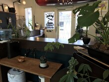 ヘアーメイク オノフ(hairmake ONOFF)の雰囲気（沢山の植物の落ち着いた店内☆）