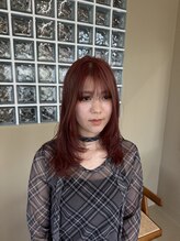 シグサ(SHIGUSA) ＊＊ワンホンレイヤー×レッドブラウンカラー＊＊