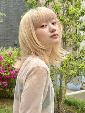 ブルーダー(Bruder) ブロンド　セミウルフ　カジュアルウルフ