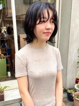 モク 大阪梅田店(MOK) 【大人ボブ】ニュアンスパーマ