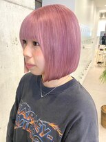 サンクプロジェクト(cinq PROJECT)&nbsp;ダメージレスなブリーチカラーで作るピンクカラー