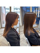 ヘアアンドメイク ニューヨーク ニューヨーク 長岡天神店(Hair&Make NYNY)&nbsp;負担をかけずに綺麗に伸ばしたい方におすすめ髪質改善縮毛矯正