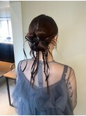 お呼ばれヘアセット