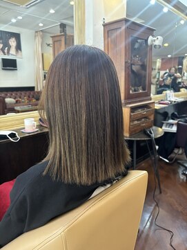 シャンプーボーイアネックス(SHAMPOO BOY Annex) 大人可愛いボブ20代30代40代セミロング◎長崎/佐世保