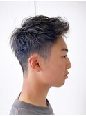 10代20代30代メンズ刈上ツーブロックショート