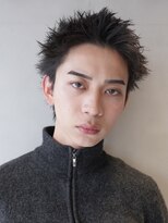 ニコ トウキョウ ロジック(nico TOKYO Logic)&nbsp;刈り上げアップバングスパイキーショートパーマスパイラルパーマ