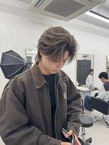 ステージ(STAGE)&nbsp;ナチュラルブラウン　アッシュブラウン　センターパート