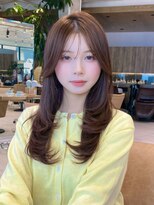 グランド(GRAND)&nbsp;小顔ワンカールレイヤーベビーバング艶感カラー20代30代【平島】