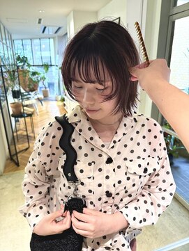 ツナグ(tsunagu) 赤と紫で作るcolor