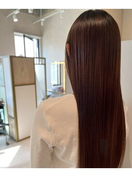 プレミアム髪質改善カラートリプルヘアエステ